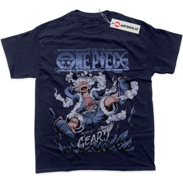 Monkey D Luffy Gear 5 Shirt, One Piece Shirt, Anime Shirt, Graphic T-Shirt