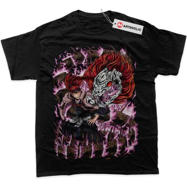 Renji Abarai Shirt, Bleach Shirt, Anime Shirt, Graphic Tee