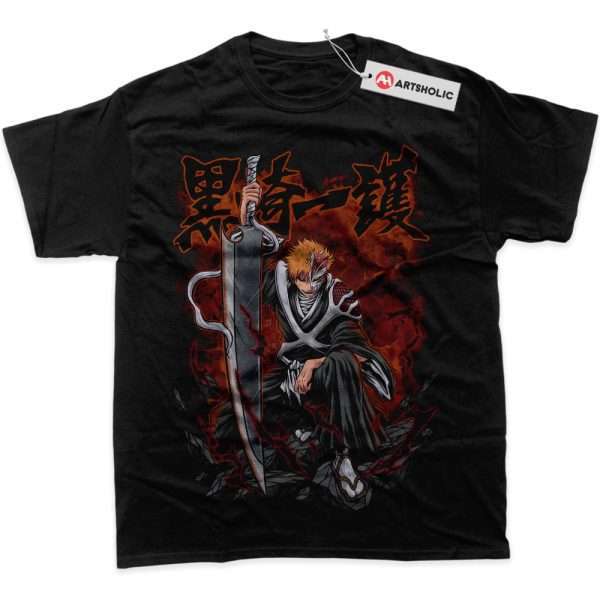 Ichigo Kurosaki Shirt, Bleach Shirt, Anime Shirt, Graphic T-Shirt