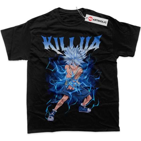 Killua Zoldyck Shirt, Hunter x Hunter Shirt, Anime Shirt, Graphic T-Shirt
