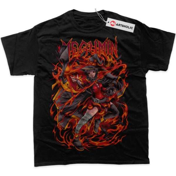 Megumin Shirt, Konosuba Shirt, Anime Shirt, Graphic Tee