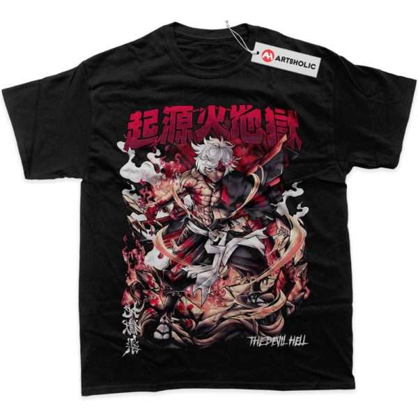 Gabimaru Shirt, Hell’s Paradise Shirt, Anime Shirt, Graphic T-Shirt