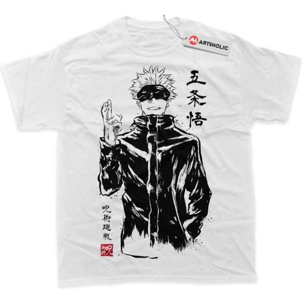 Satoru Gojo Shirt, Jujutsu Kaisen Shirt, Anime Shirt, Graphic Tee