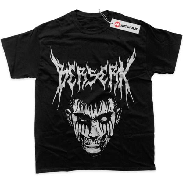 Guts Shirt, Berserk Shirt, Anime Shirt, Graphic T-Shirt