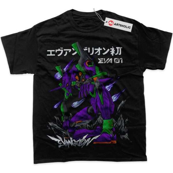 Eva-01 Shirt, Neon Genesis Evangelion Shirt, Anime Shirt, Graphic Tee