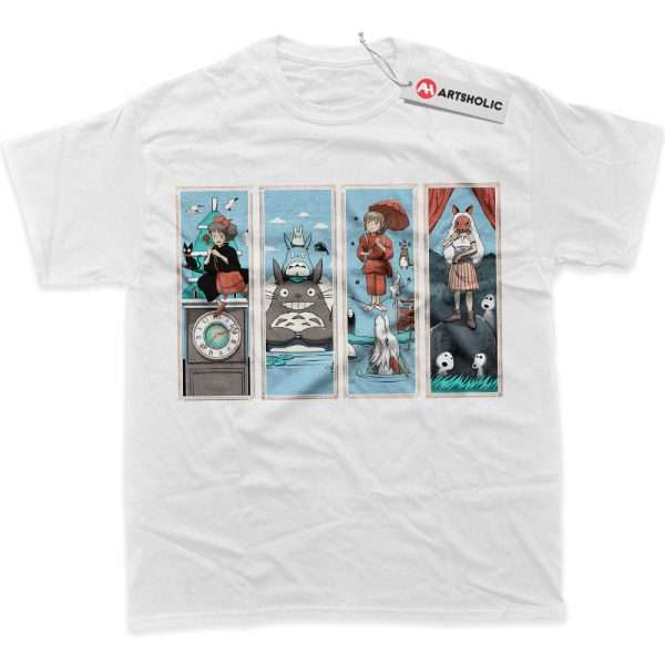Studio Ghibli Shirt, Anime Shirt, Graphic T-Shirt