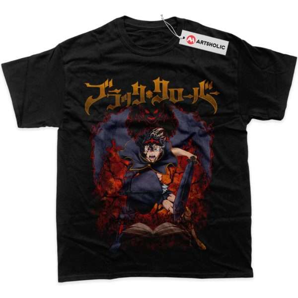 Asta Shirt, Black Clover Shirt, Anime Shirt, Graphic T-Shirt