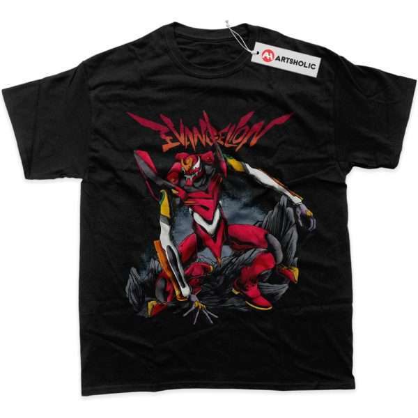 Eva-02 Shirt, Neon Genesis Evangelion Shirt, Anime Shirt, Graphic T-Shirt