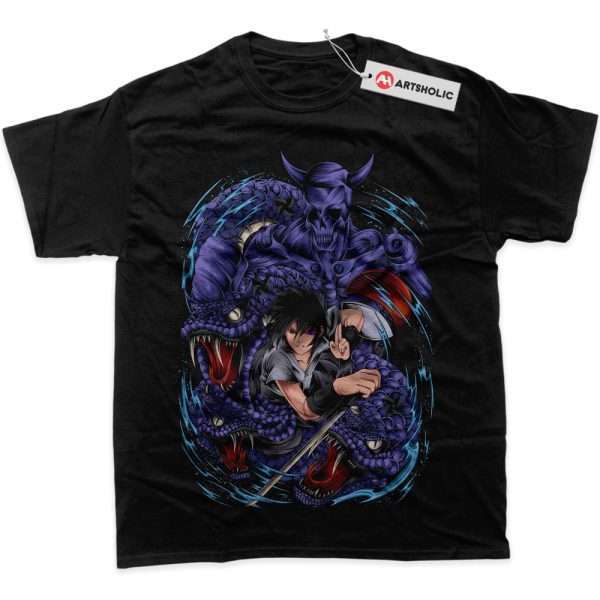 Sasuke Uchiha Shirt, Naruto Shirt, Anime Shirt, Graphic Tee