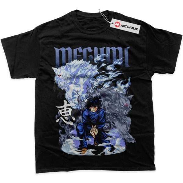 Megumi Fushiguro Shirt, Jujutsu Kaisen Shirt, Anime Shirt, Graphic Tee