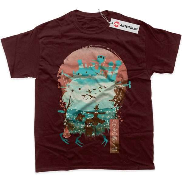 Howl's Moving Castle Shirt, Studio Ghibli Shirt, Anime Shirt, Graphic Tee