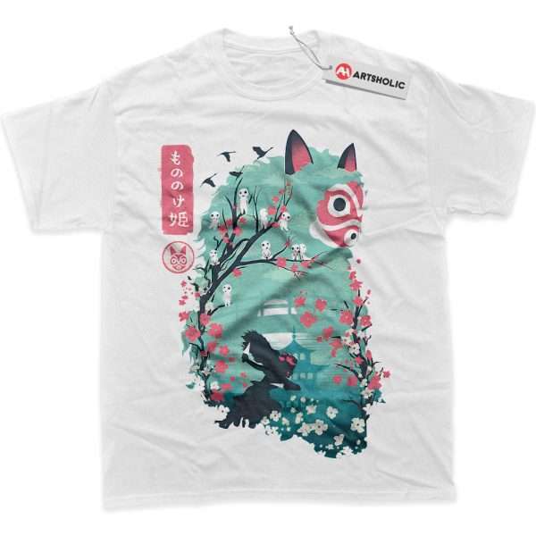 Princess Mononoke Shirt, Studio Ghibli Shirt, Anime Shirt, Graphic Tee
