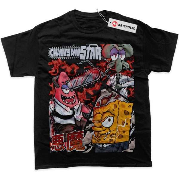 SpongeBob SquarePants Shirt, Animated Shirt, Graphic T-Shirt