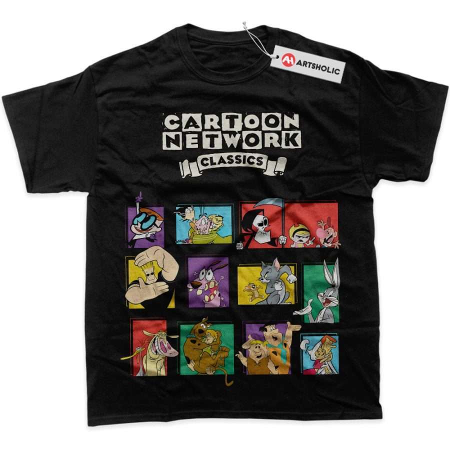 Cartoon Netword 90's Shirt, Animated Shirt, graphic Tee