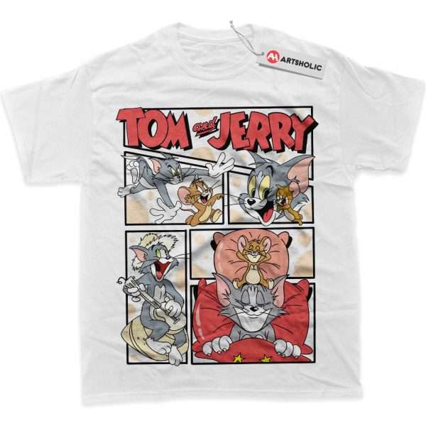 Tom and Jerry Shirt, Animated Shirt, graphic Tee