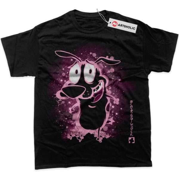 Courage the Cowardly Dog Shirt, Animated Shirt, Graphic Tee