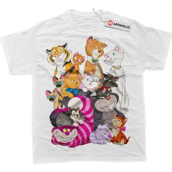 Disney Cat Shirt, Animated Shirt, graphic Tee