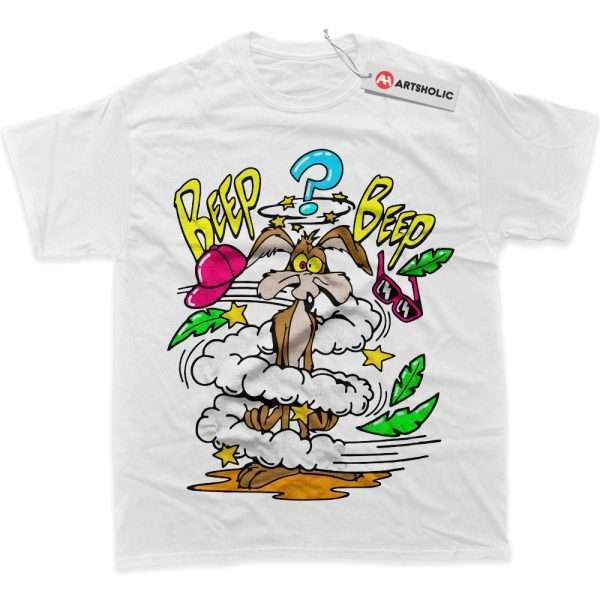 Wile E Coyote Shirt, Looney Tunes Shirt, Cartoon Shirt, Graphic Tee