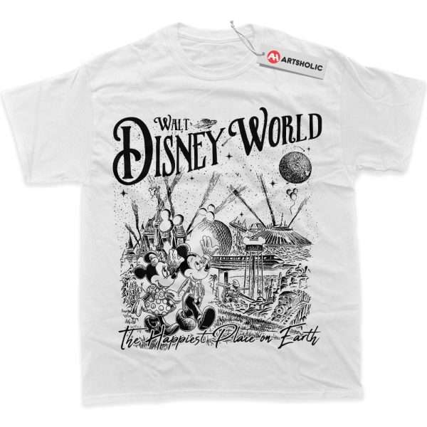Minie and Mickey Mouse Shirt, Disney Shirt, Cartoon Shirt, Graphic T-Shirt