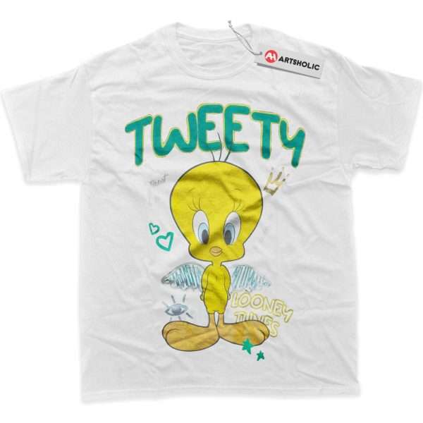 Tweety Shirt, Looney Tunes Shirt, Cartoon Shirt, Graphic T-Shirt