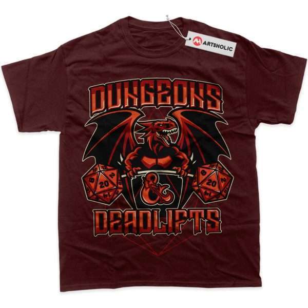 Dungeons and Dragons Shirt, Game Shirt, Graphic T-Shirt