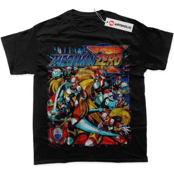 Mega Man Zero Shirt, Game Shirt, Graphic Tee