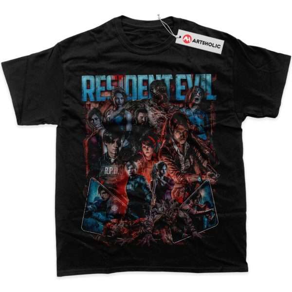 Resident Evil Shirt, Game Shirt, Graphic Tee