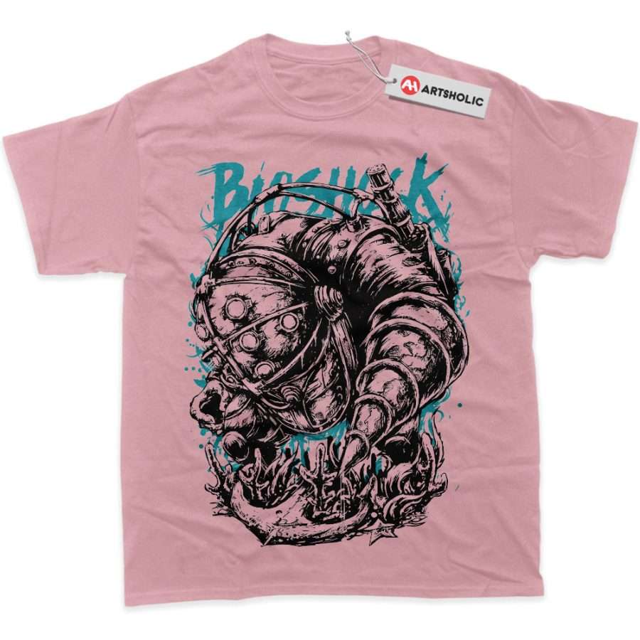 Bioshock Shirt, Game Shirt, Graphic T-Shirt – Artsholic – Fan Art
