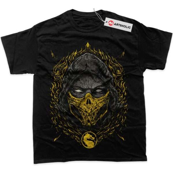 Scorpion Shirt, Mortal Kombat Shirt, Game Shirt, Graphic T-Shirt