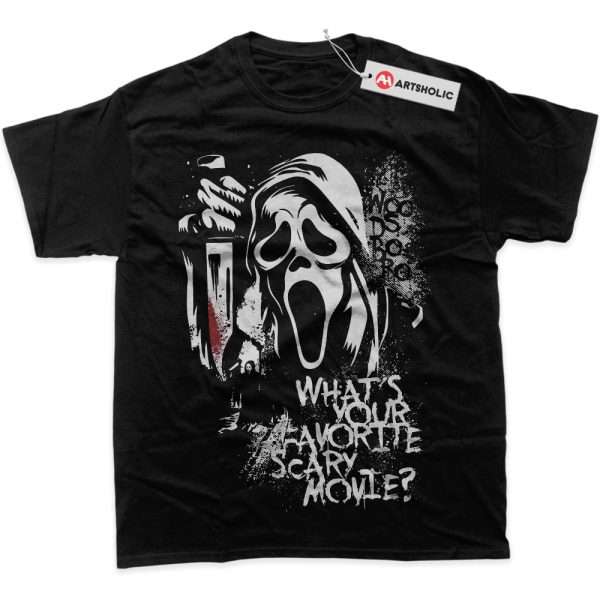 Ghostface Shirt, Scream Shirt, Halloween Shirt, Horror Shirt, Graphic T-Shirt