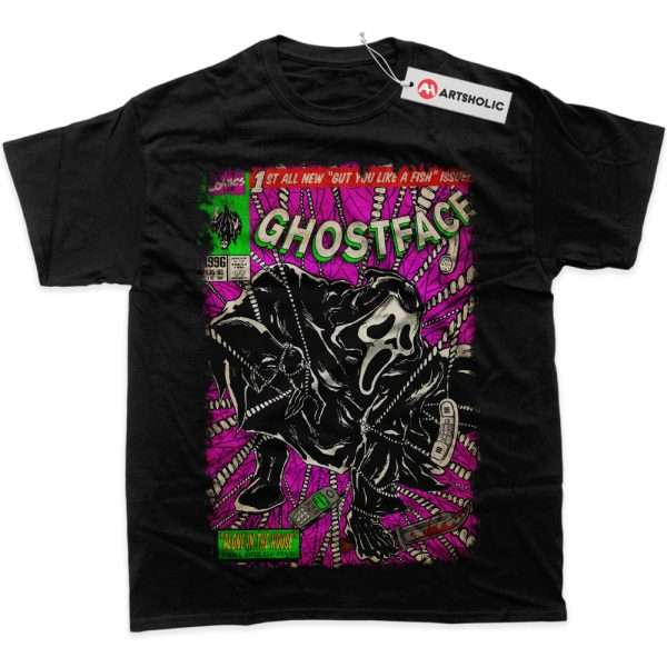 Ghostface Shirt, Scream Shirt, Halloween Shirt, Horror Shirt, Graphic T-Shirt