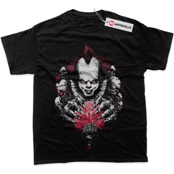 Pennywise Shirt, IT Shirt, Halloween Shirt, Horror Movie Shirt, Graphic T-Shirt