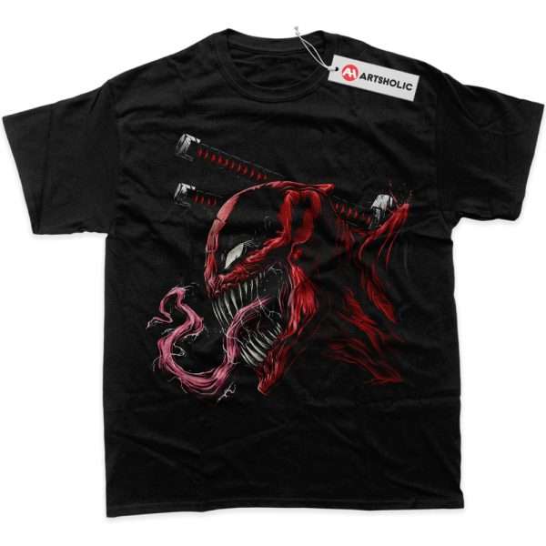 Deadpool x Venom Shirt, Marvel Comics Shirt, Graphic T-Shirt