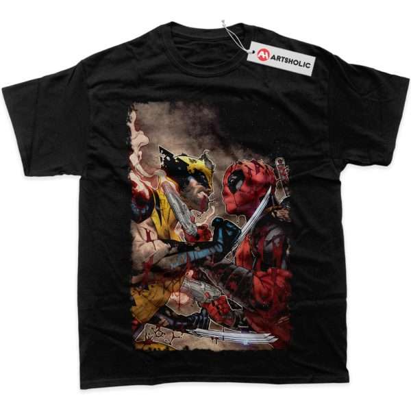 Deadpool Shirt, Wolverine Shirt, Marvel Comics Shirt, Graphic Tee