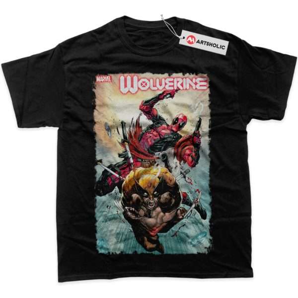 Deadpool Shirt, Wolverine Shirt, Marvel Comics Shirt, Graphic Tee