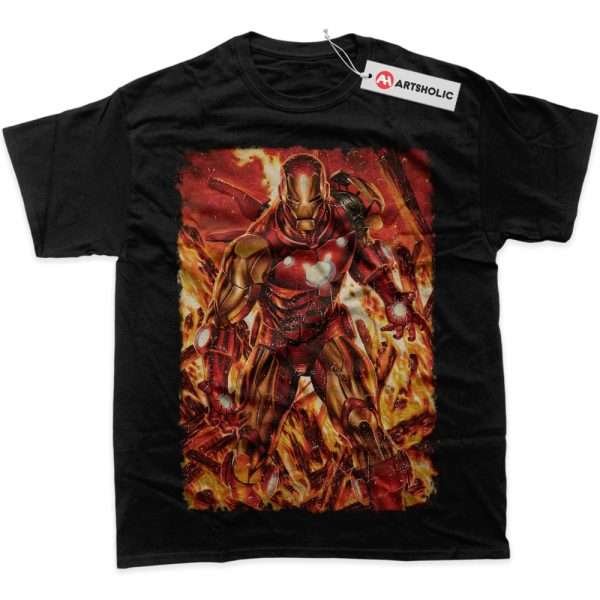 Iron Man Shirt, Marvel Comics Shirt, Graphic Tee