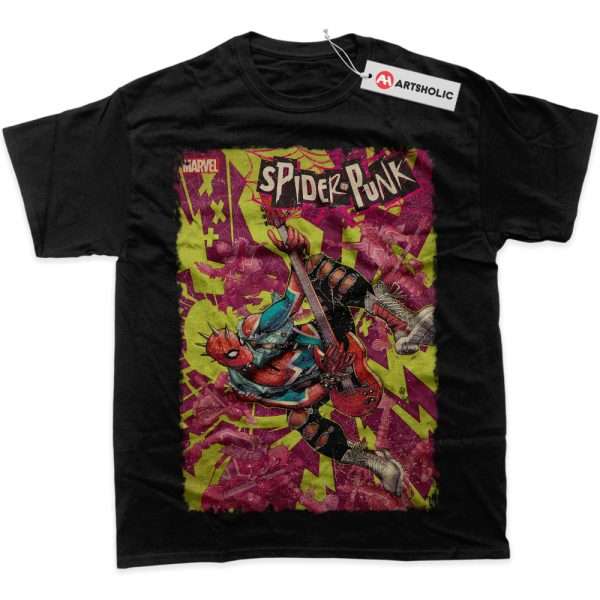Spider-Man Shirt, Spiderpunk Shirt, Marvel Comics Shirt, Graphic Tee