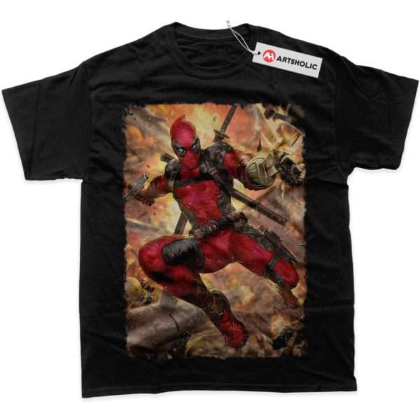 Deadpool Shirt, Marvel Comics Shirt, Graphic Tee