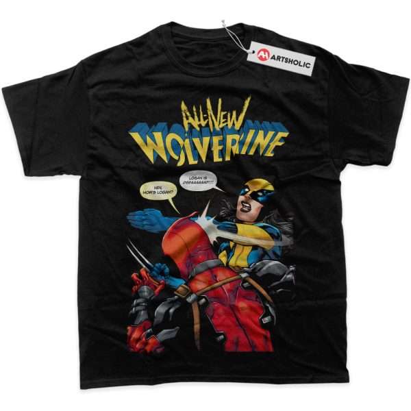 X-23 Shirt, Wolverine Shirt, Deadpool Shirt, Marvel Comics Shirt, Graphic Tee