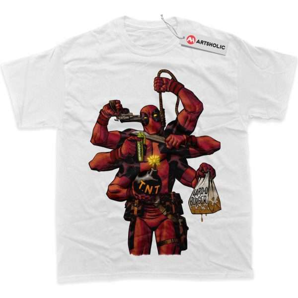 Deadpool Shirt, Marvel Comics Shirt, Graphic Tee
