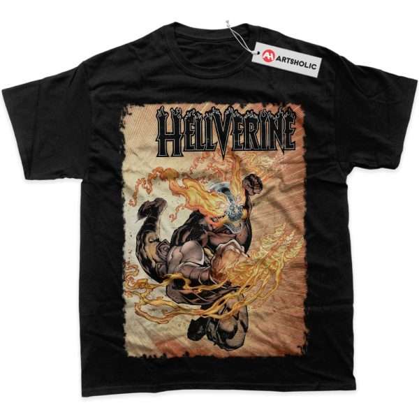 Hellverine Shirt, Marvel Comics Shirt, Graphic Tee
