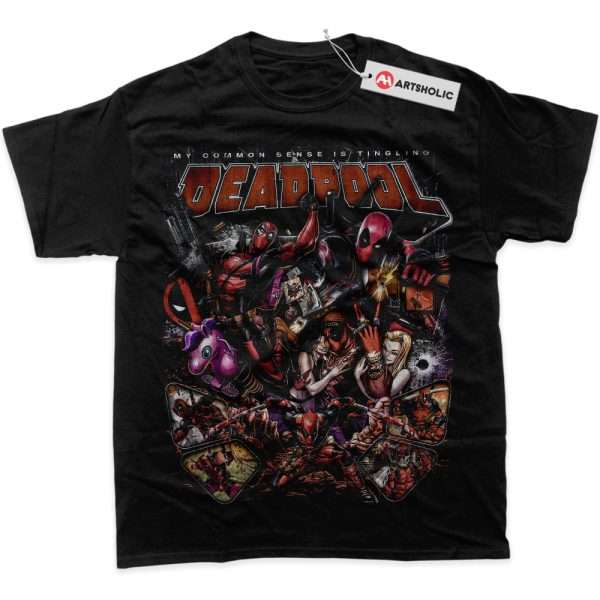 Deadpool Shirt, Marvel Comics Shirt, Graphic Tee