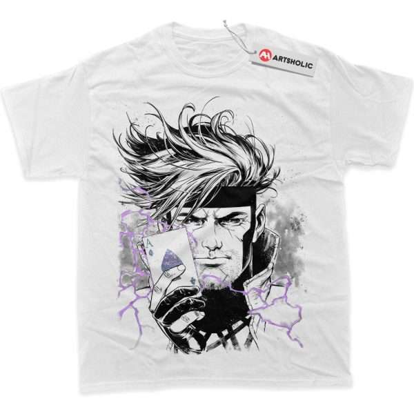 Gambit Shirt, X-Men Shirt, Marvel Comics Shirt, Graphic Tee