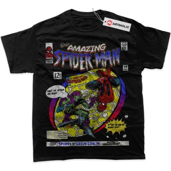 Spider-Man Shirt, Marvel Comics Shirt, Graphic Tee