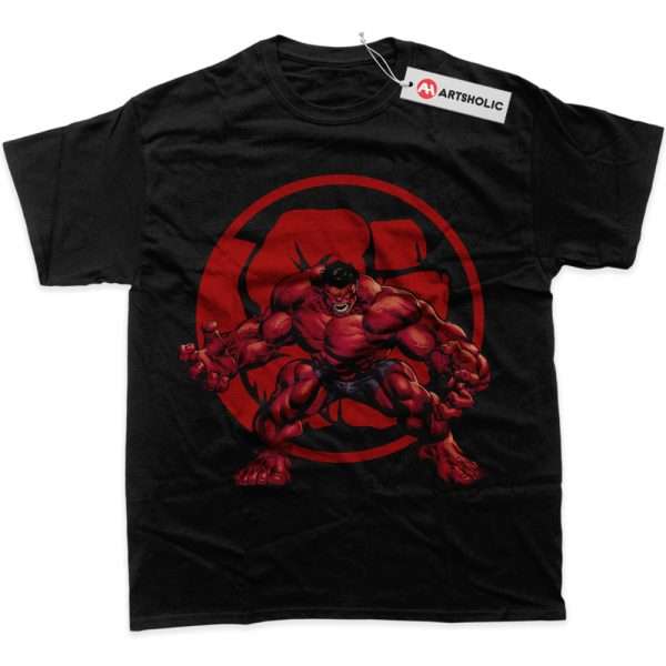 Red Hulk Shirt, Marvel Comics Shirt, Graphic Tee