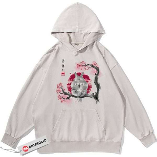 My Neighbor Totoro Hoodie, Studio Ghibli Hoodie, Anime Hoodie, Vintage Hoodie