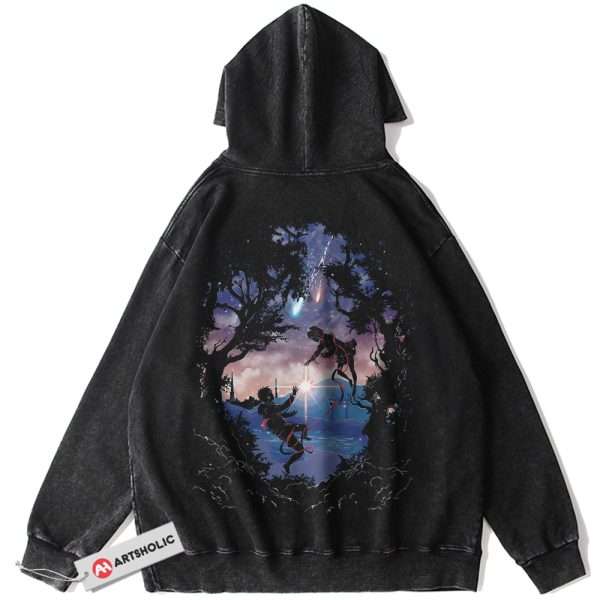 Your Name Hoodie, Anime Hoodie, Vintage Hoodie