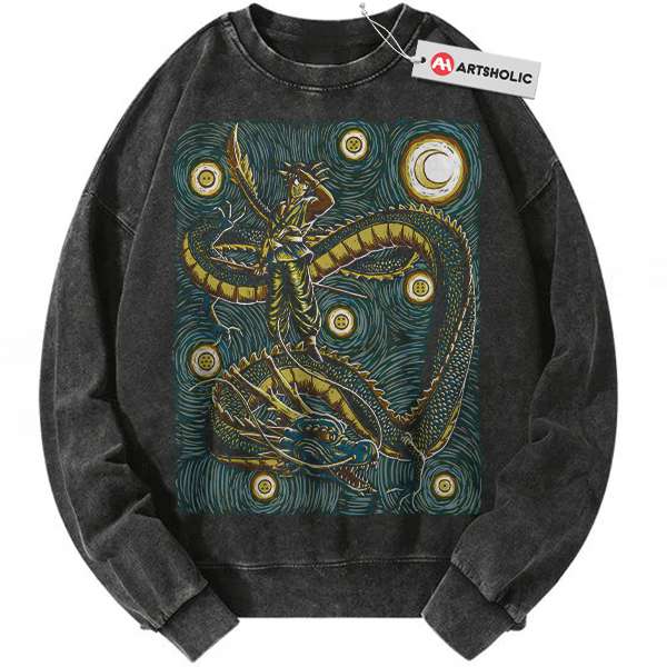 Son Goku Sweatshirt, Dragon Ball Z Sweatshirt, DBZ Sweatshirt, Anime Sweatshirt, Vintage Sweater