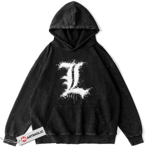 Death Note Hoodie, Anime Hoodie, Vintage Hoodie