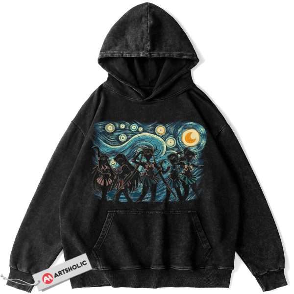 Sailor Moon Hoodie, Anime Hoodie, Vintage Hoodie